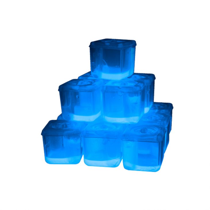 Blue Ice Cube with Blue Light (100 Pieces) main image